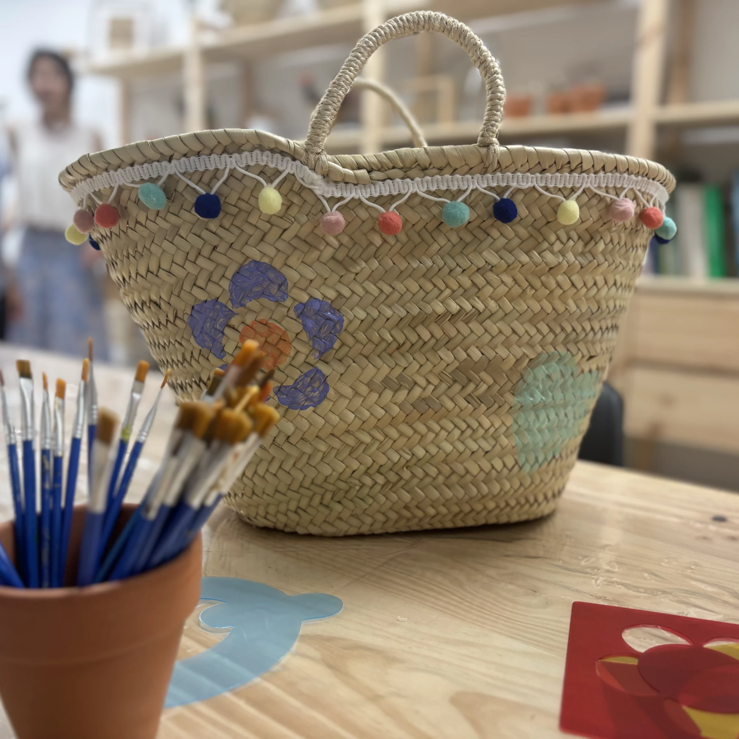 Taller de cestas de playa