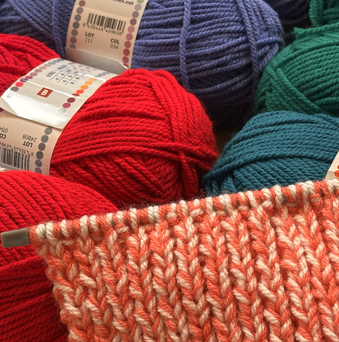 Taller de punto de lana Fundacion Milu