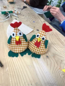 Gallinita de tela